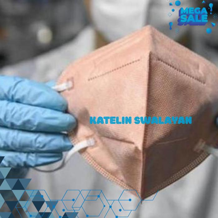 MASKER ANTI VIRUS KN95 3D COPPER TEMBAGA ANHUI HEALTH 1 PCS DISKON