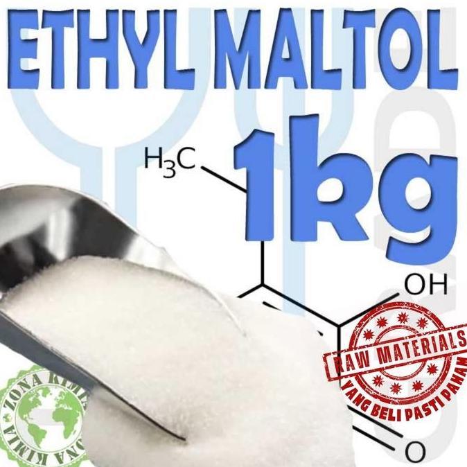 TERLARIS - ETYL MALTOL 1KG Premium Ethyl Maltol Pure Etil Maltol Cotton Candy EM