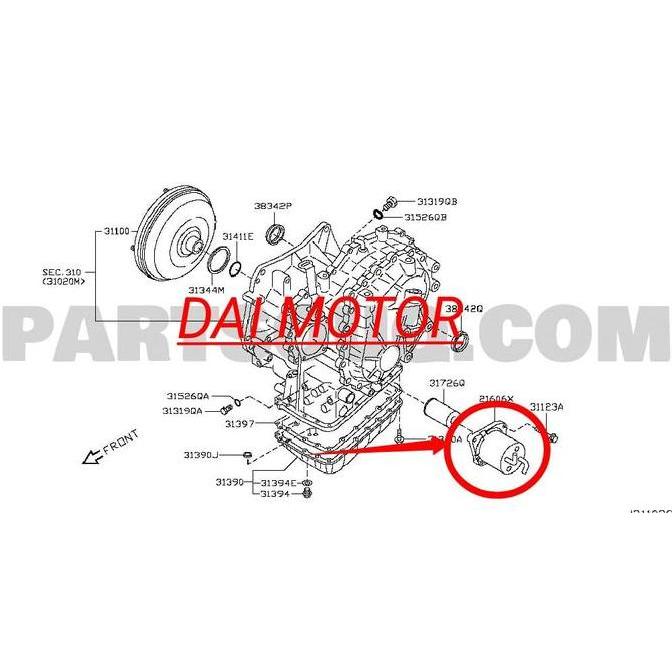 Sil Cooler Cvt Sil Rumah Filter Cvt Nissan Xtrail T31 Restock