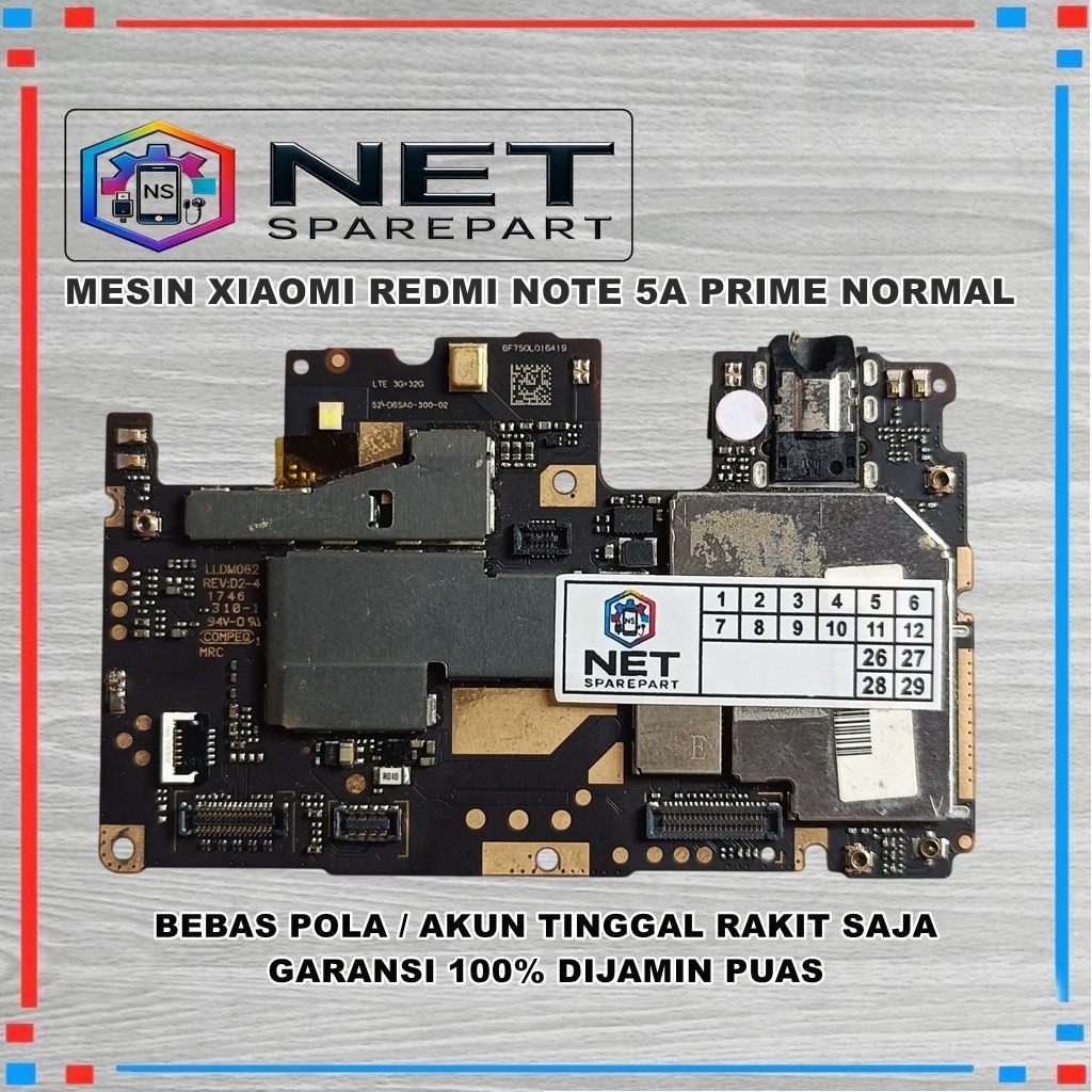 MESIN XIAOMI REDMI NOTE 5A PRIME NORMAL