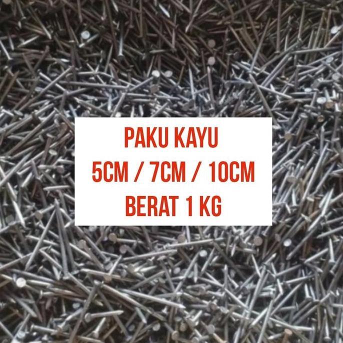 Eloffice- Paku 1Kg Paku 5Cm Paku 7Cm Paku 10Cm Paku Kayu Ukuran 5Cm / 7Cm / 10Cm Paku Seri Berat 1 K