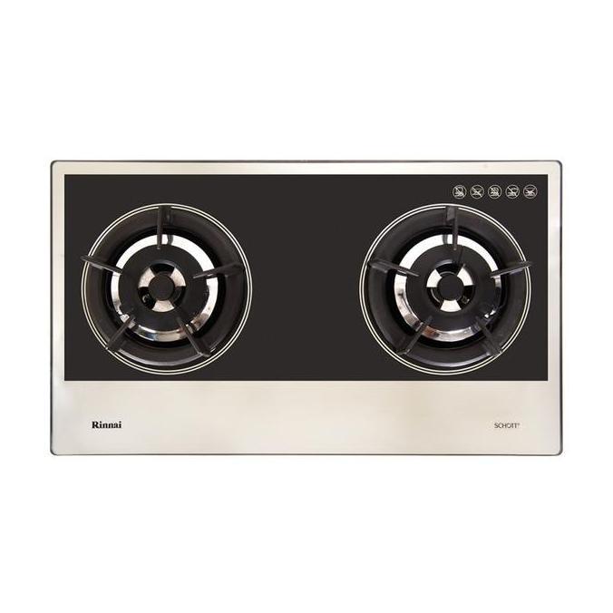 Promo Rinnai Kompor Kaca Tanam 2 Tungku Rb-2Gh-C