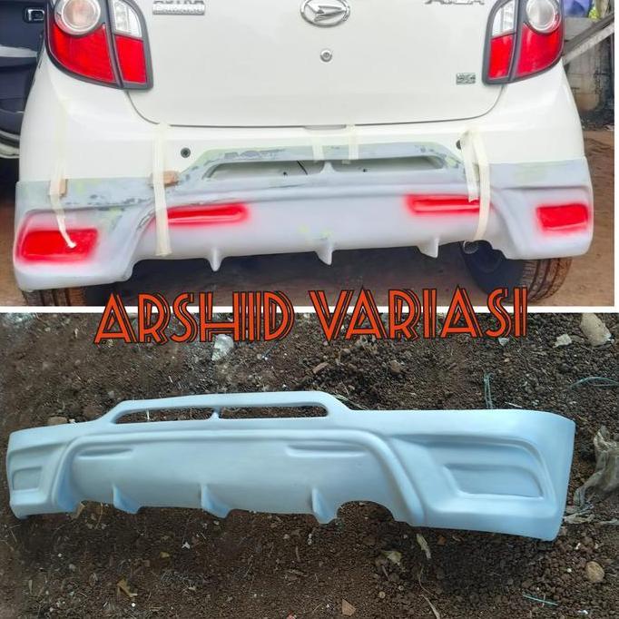 bodykit belakang agya ayla model yaris