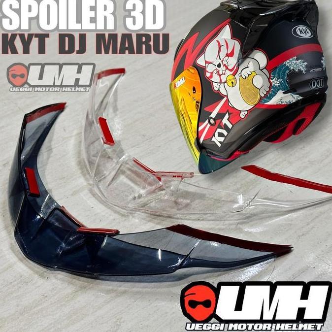 TERLARIS SPOILER TAMBAHAN KYT DJ MARU 3D