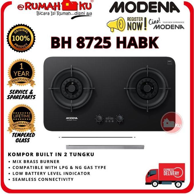 Murah Kompor Gas Tanam Modena Bh 8725 Habk 2 Tungku
