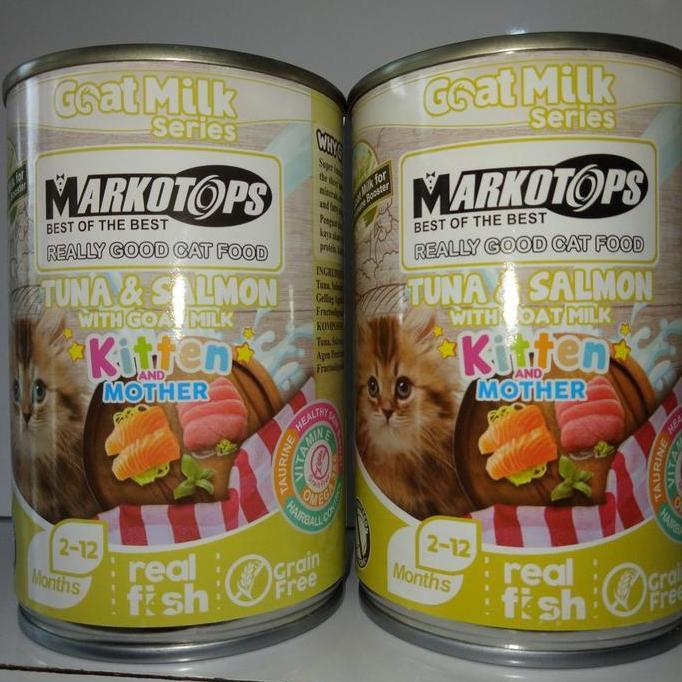 Youcat- Markotops Kaleng 400Gr Kitten Mother Tuna Salmon