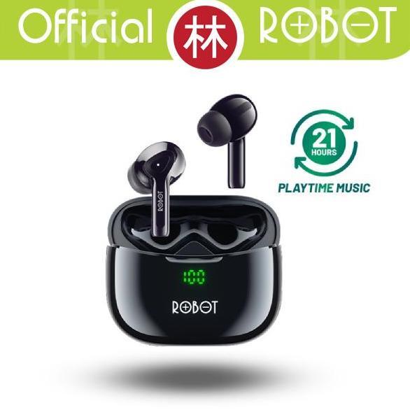 Voce- Robot Airbuds T30 Plus Tws Wireless Earphone Original Bt 5.3 New T30