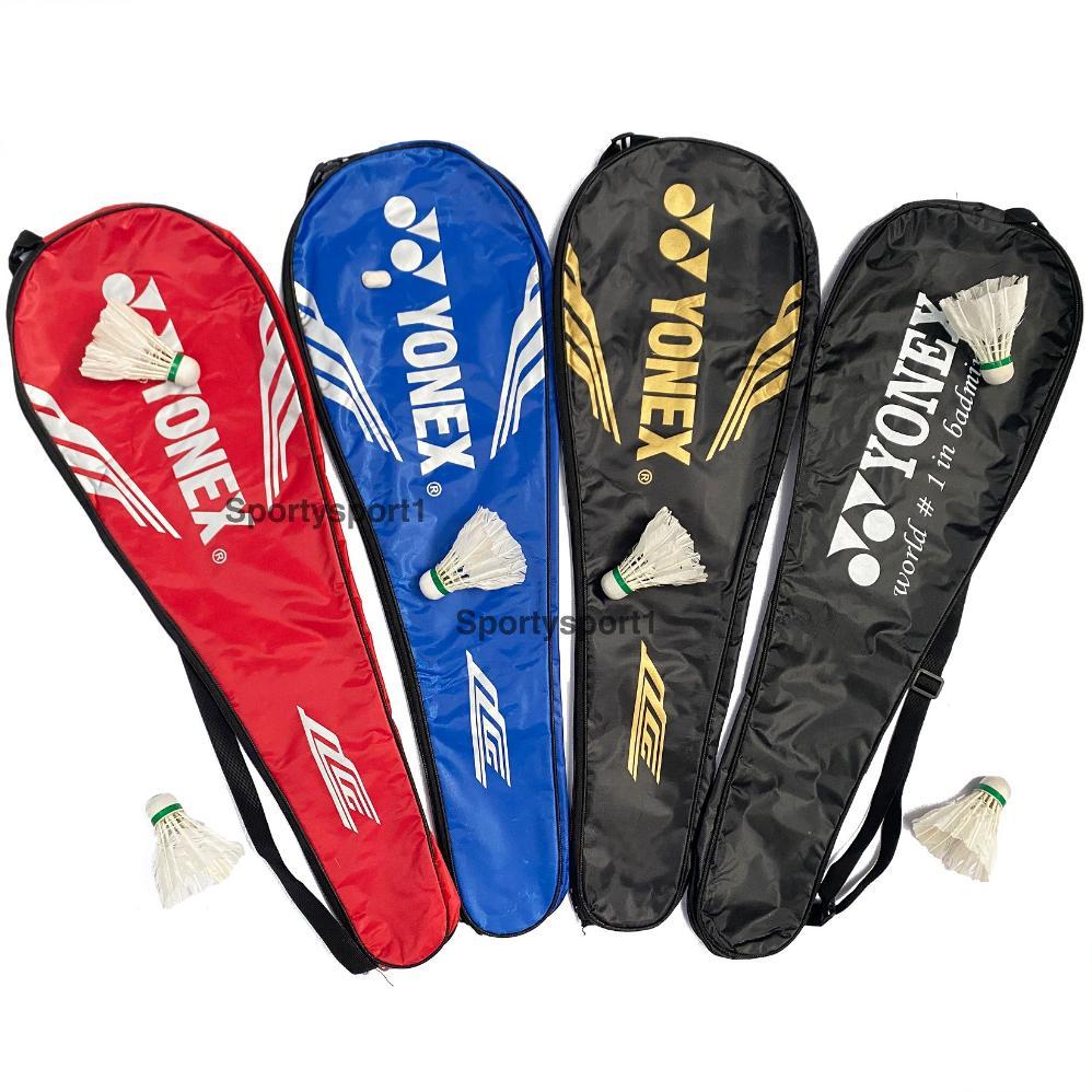 CUCI GUDANG TAS RAKET BADMINTON, TAS RAKET BULUTANGKIS, Cover Raket Bulutangkis Muat 2 Raket HARGA G