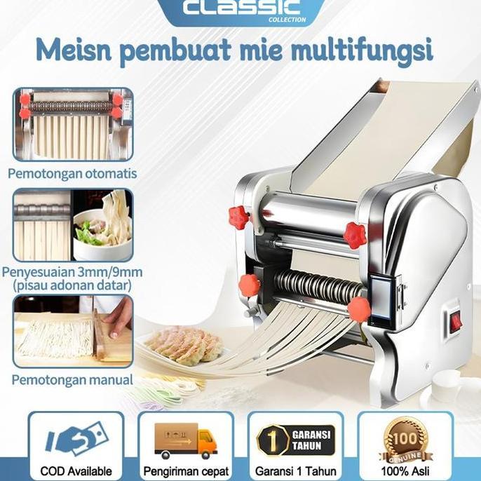 AMDOXTE 550W mesin mie listrik / gilingan mie listrik otomatis / mesin pembuat mie / mesin giling