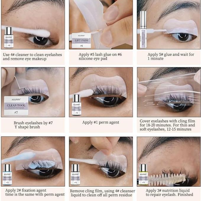 Auge- Eyelash Lift Kit Keriting Pelentik Bulu Mata /Paket Lash Lift Penjepit Bulu Mata Permanen Exte