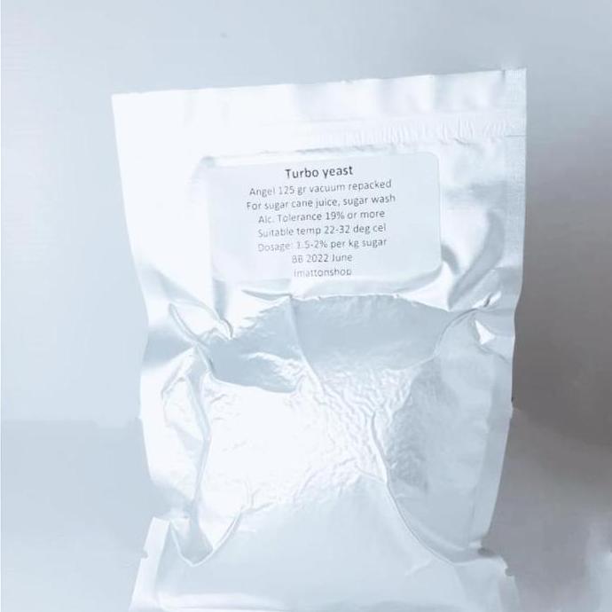 Imatton Angel Turbo Yeast Ragi  Ethanol Sugar Sh Not Alcotec Perlengkapan Bar Terlaris