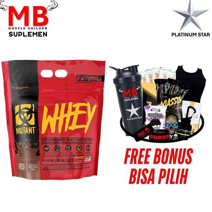 Erganzen- Mutant Whey 10 Lbs ( Whey Protein 10Lbs )