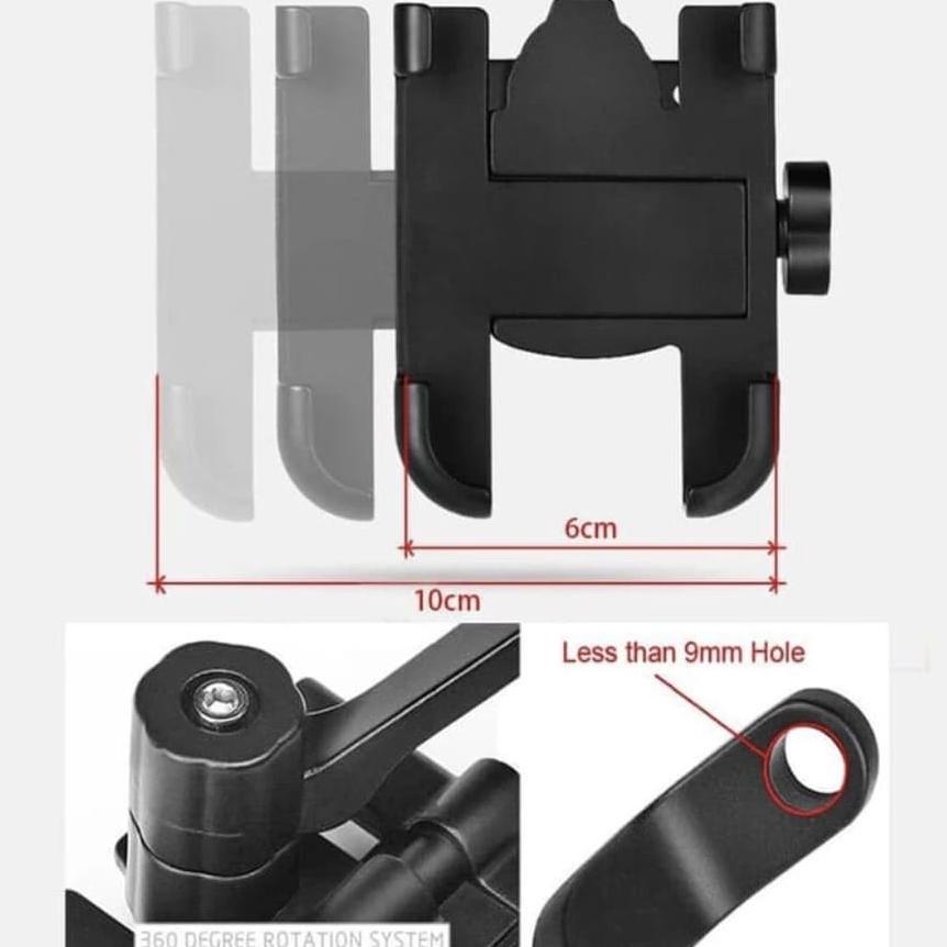 BESTPROMO HOLDER HP MOTOR BESI STANG FULL BESI / HOLDER HP SPION HOLDER MOTOR
