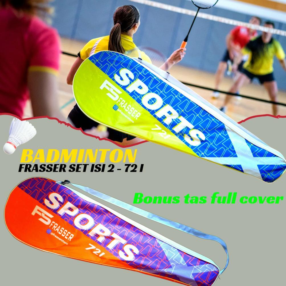 HOT DEALS FRASSER FS RAKET BADMINTON BULU TANGKIS ALAT OLAHRAGA BERKUALITAS ORIGINAL TERMURAH RBTST 