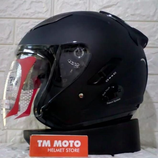 TERLARIS HELM KYT GALAXY SOLID / DOUBLE VISOR