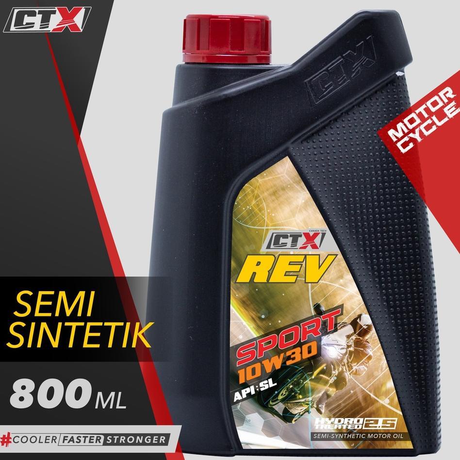 CTX Rev Sport 10w30 - oli semi sintetik motor sport/bebek