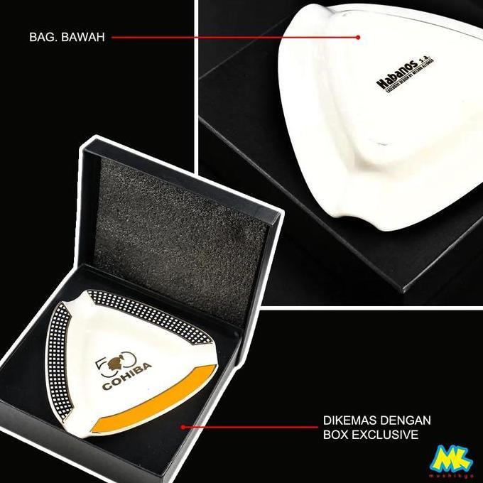Asbak Keramik / Croetoe Cigar Ashtray