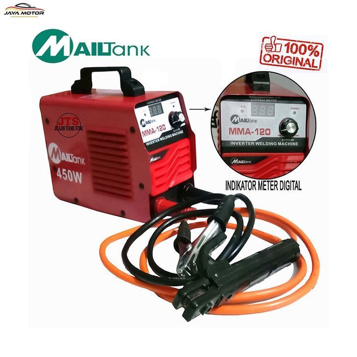 Mailtank Sh500 Mesin Las 450 Watt Mailtank Inverter Welding Machine Sh345G Travo Las Mma-120A Mesin 