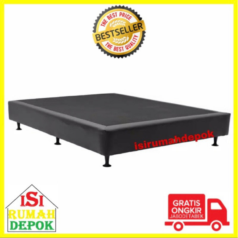Dipan Divan Box Tanpa Sandaran Kasur Tempat Tidur Springbed Busa Modern Minimalis Mewah