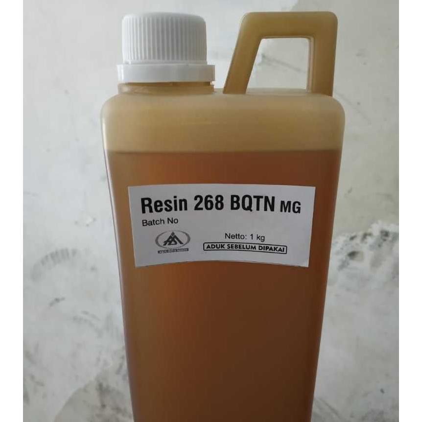 Resin/Lem Fiber Merah Keruh