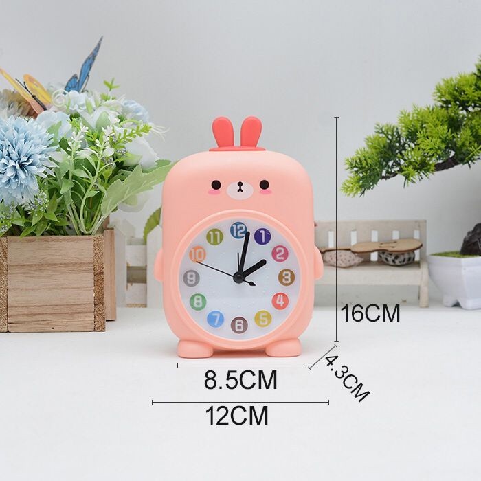 Kiseki Alarm Karakter Jam Beker Caracter Beep Kartun Cartoon / Jam Beker Alarm Murah Aesthethic / Ja