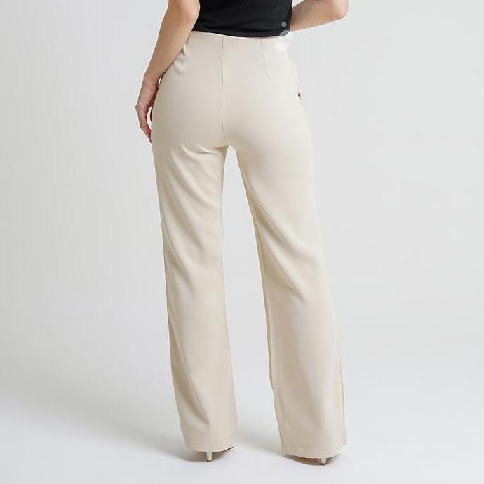 Shenelin Celana Cutbray Bahan  Ariana Cutbray Pants - Celana Cutbray Bahan Wanita Celana Panjang Sli