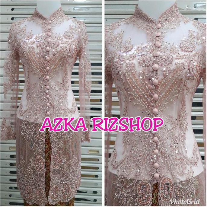 atasan kebaya pesta kebaya tunik modern kebaya payet ibu hajat