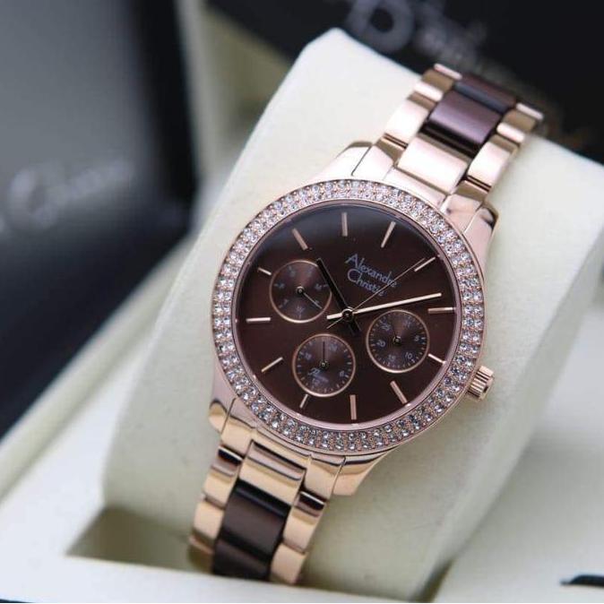jam tangan wanita alexandre christie 2914