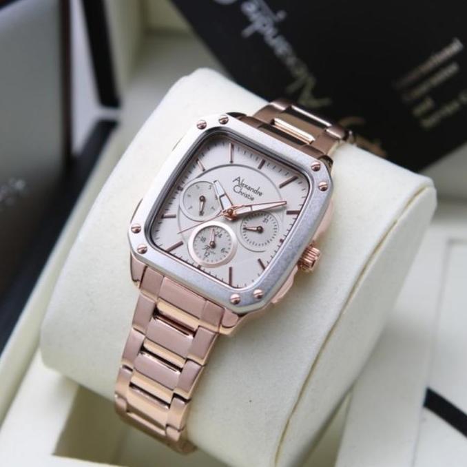 Alexandre Christie Wanita Ac 2996 Stainless Steel/Garansi Resmi 1 Thn