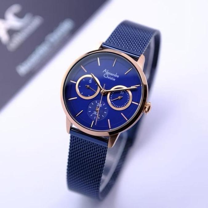 BEST SELLER | Jam Tangan Wanita Alexandre Christie Rantai Pasir 2682 AC2682 / 2A38 AC2A38 (ORINAL) T