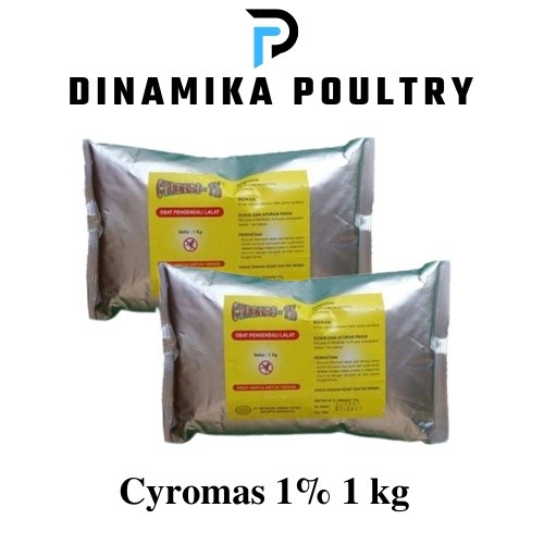 Cyromas 1% 1 Kg Mensana Pengendali Larva Lalat Dan Penghilang Bau Kotoran