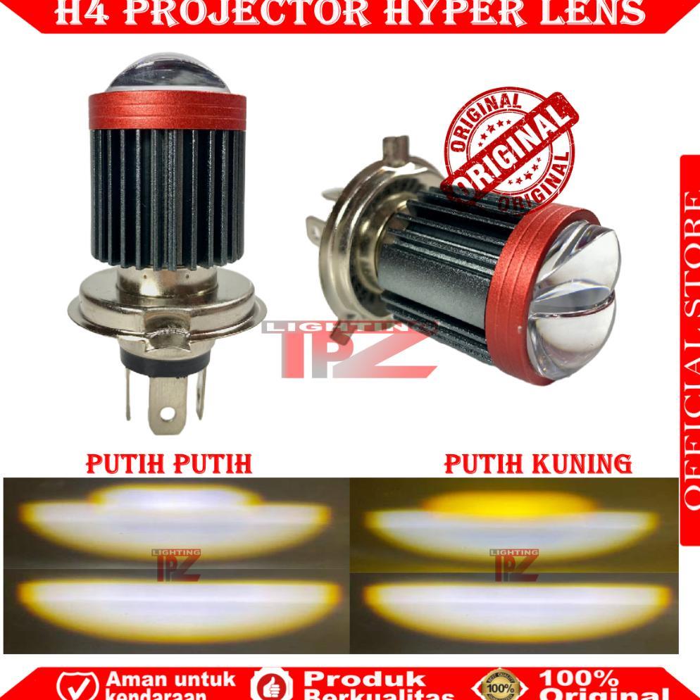 Limited Original Lampu Led H4 Hyper 2 Warna Led Laser H4 Laser Utama Motor Mobil Universal