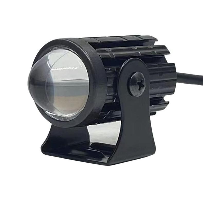 Murah !!! Lampu Tembak Sorot Kabut Laser Gun Led D2 Oval Motor Mobil Lasergun 20Watt Super Bright Pu