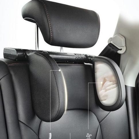 Promo Terbaru Headrest Penyangga Kepala Bantal Leher Jok Mobil Travel Neck Pillow Sandaran Adjustabl