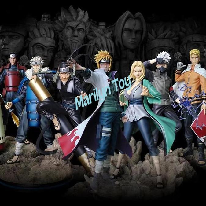 Figure Hokage Senju Tobirama Hashirama Kakashi Tsunade Minato Naruto