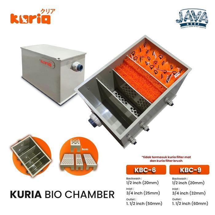 Kuria Bio Chamber KBC Filter Kolam Karantina Ikan Koi Predator Koki