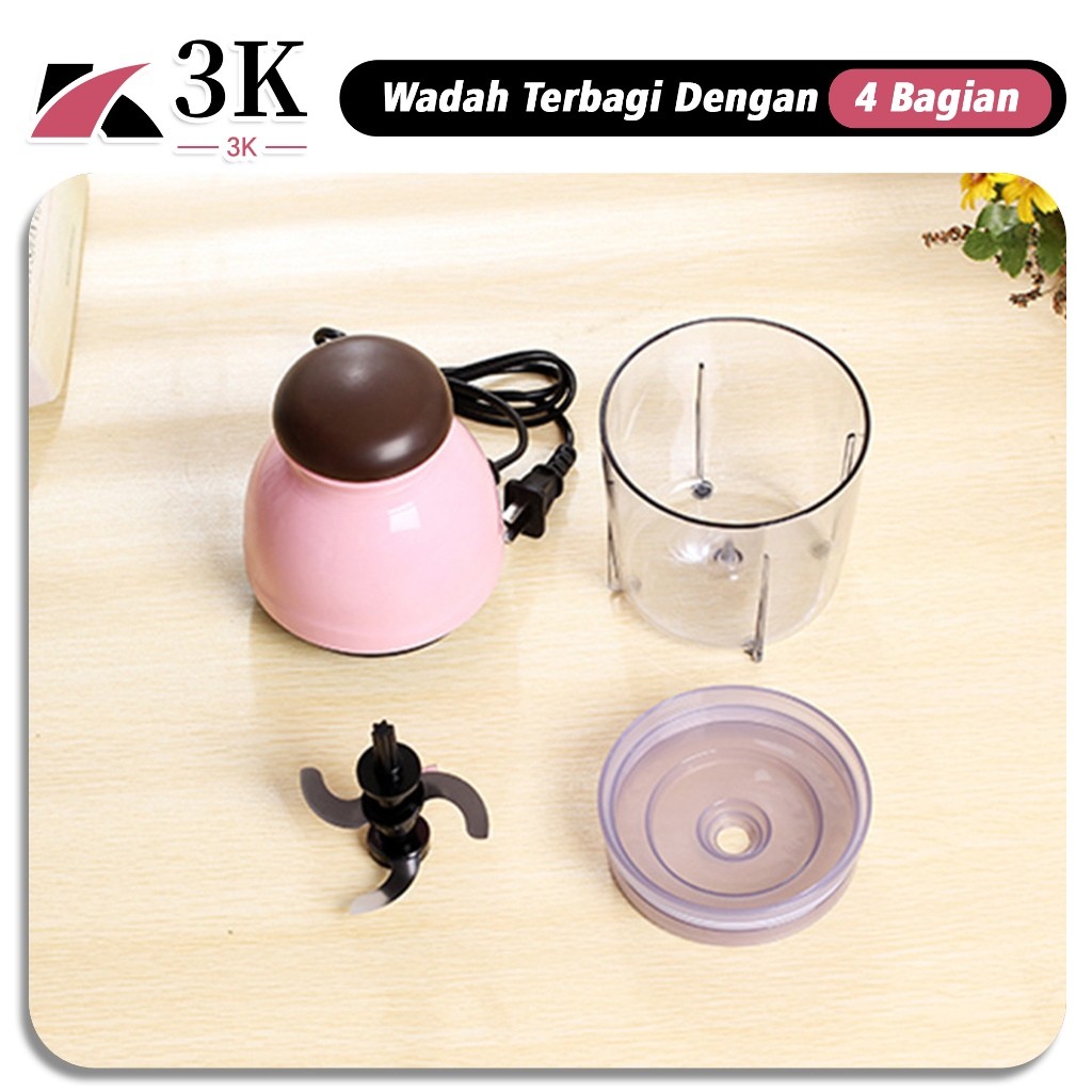 (3K Surabaya) Blender Kapsul Penggiling Daging / Sayur / Buah / Chopper Portable Capsule Mini