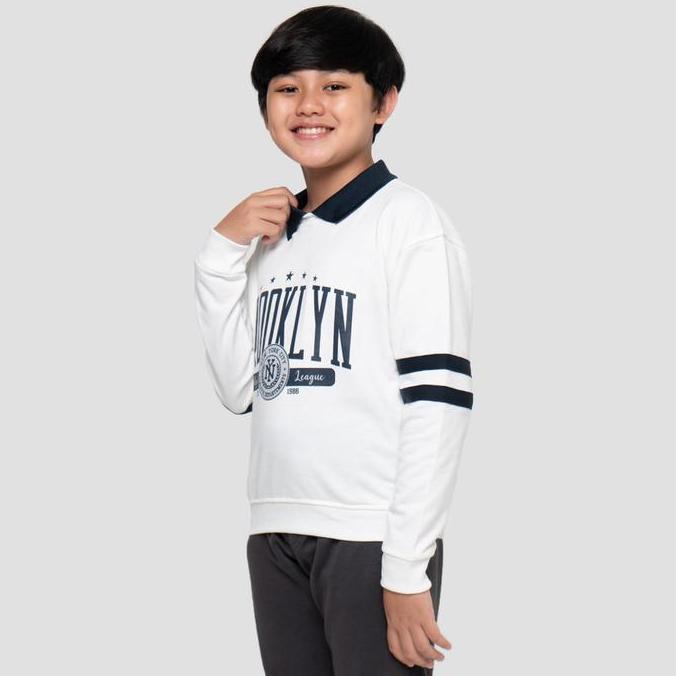 Nevada Collar Brooklyn Sweater Anak Laki-laki 123542300