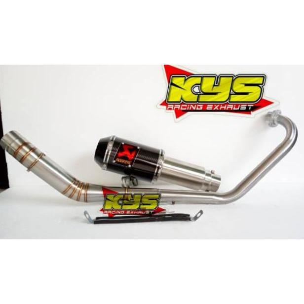 KURNIASTORAGES KNALPOT RACING AKRAPOVIC GP LORENZO VIXION SATRIA SONIC VERZA MEGAPRO BYSON R15 V2/V3