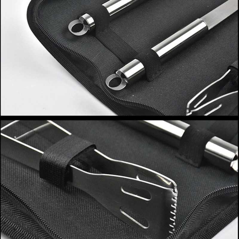 Peralatan BBQ Panggang Daging Spatula Grill Set 9in1 / Paket Wajan Grill Korean Anti Lengket Plus Ca