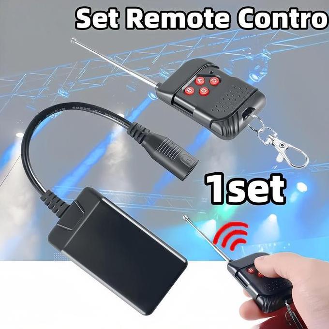 PYLANTUS 1set Remot Mesin Asap Remote Control Mesin Asap Panggung Mesin Kabut Asap Remote Kontrol