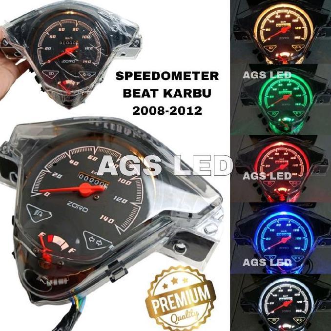 Speedometer Beat Karbu Tahun 2008 2012 Spedometer Honda Beat Karbu Plus Lampu Kilometer Beat Karbu