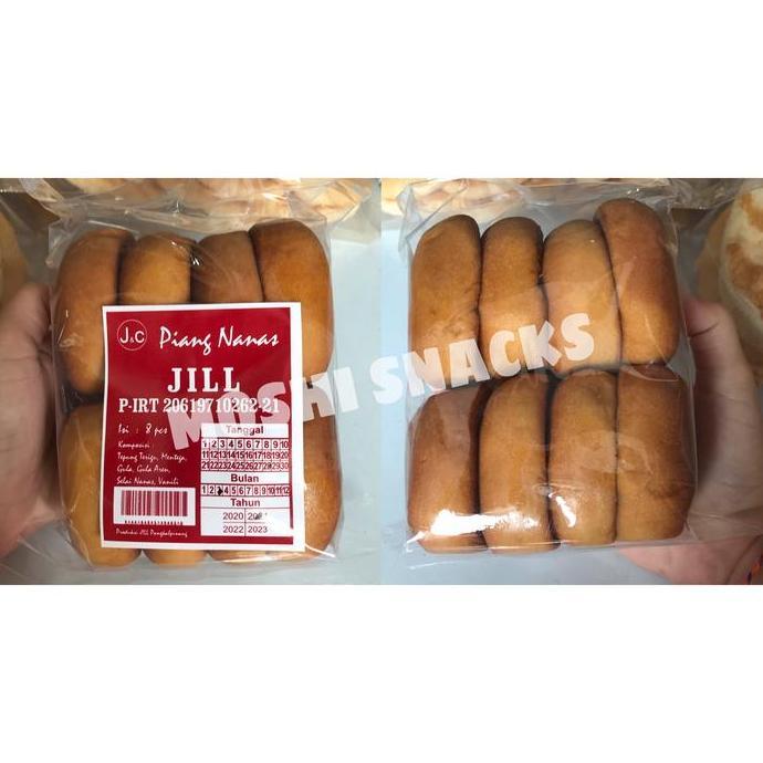 Bong Li Piang Bangka Cap Jill Isi 8 - Kue Pia Nanas Asli Bangka