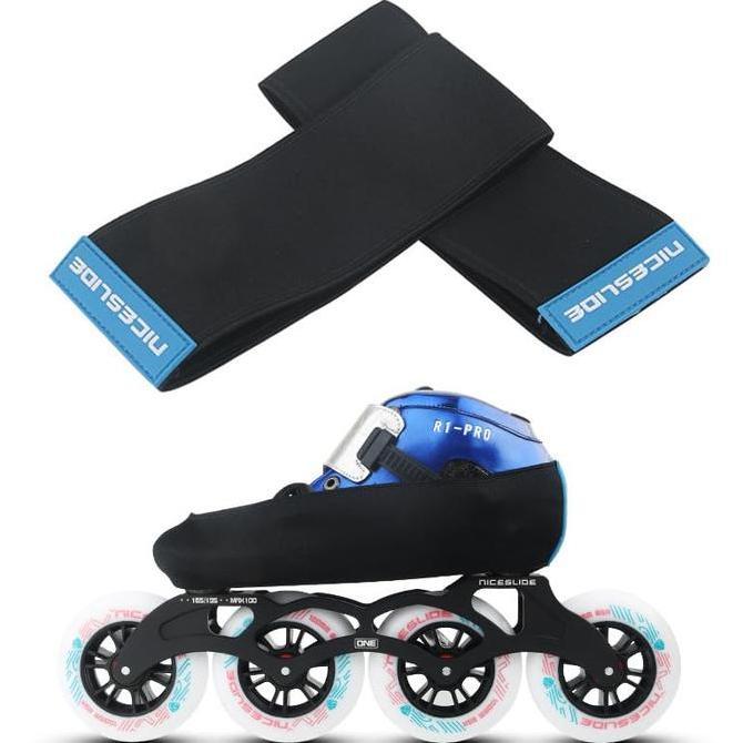 ODONTY 2Pcs Cover Boots Sepatu Roda Cover Roda Inline Skate Protector Sepatu Roda Sarung Sepatu Roda