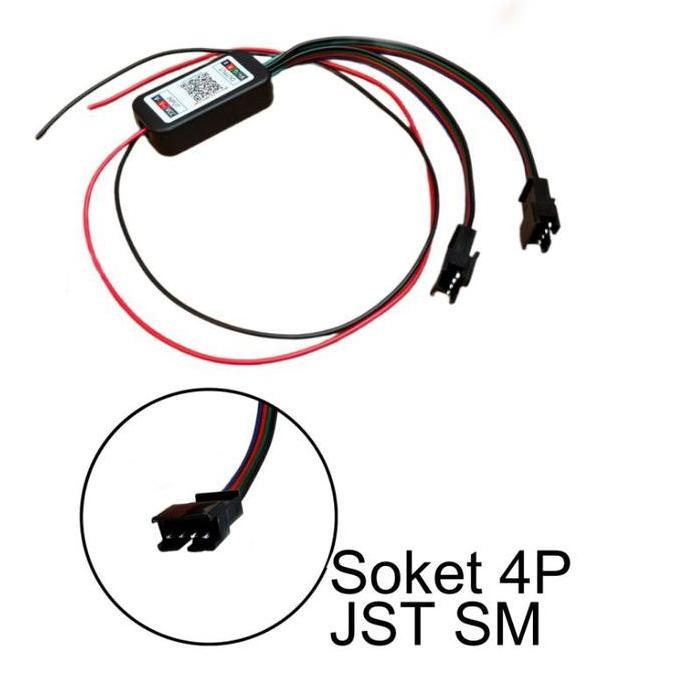 KINEGY Controller Led Strip RGB bluetooth/MODUL DEVIL RGB / MODUL RGB DOUCO STRIP/Pengontrol Bluetoo