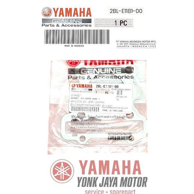 GASKET PAKING ATAS YAMAHA MIO M3 2BL-E1181-00 TERBAIK