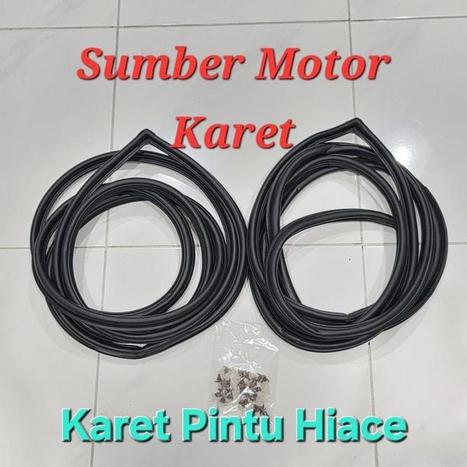 KARET PINTU DEPAN MOBIL TOYOTA HIACE TAHUN 1978-1985 RESTOCK