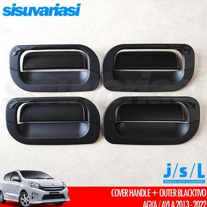 Cover Handle + Outer Pintu Agya Ayla 20132022 | Aksesoris Mobil Best Seller