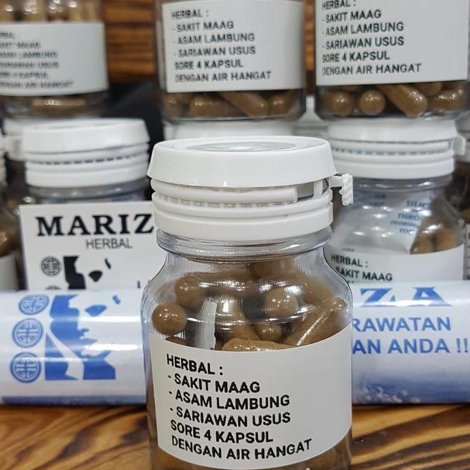 Obat herbal mengobati sakit maag akut, asam lambung dan sariawan usus.