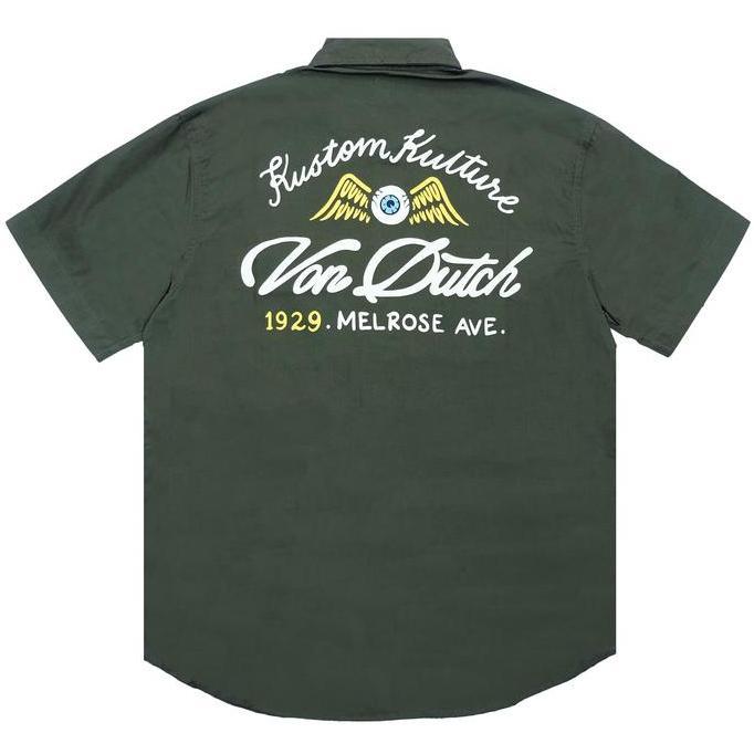 Von Dutch Workshirt 1433 Army Green